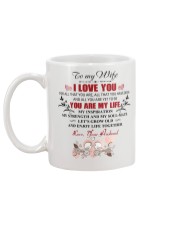 To My WIFE - I LOVE YOU FOR ALL THAT YOU ARE Mug back