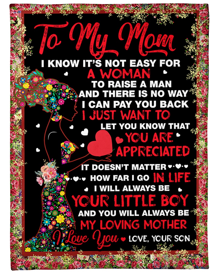 MS001 - GIFT FOR MOM Large Fleece Blanket - 60" x 80"