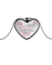 TO MY FIANCEE - PILLOWCASE Metallic Heart Necklace thumbnail