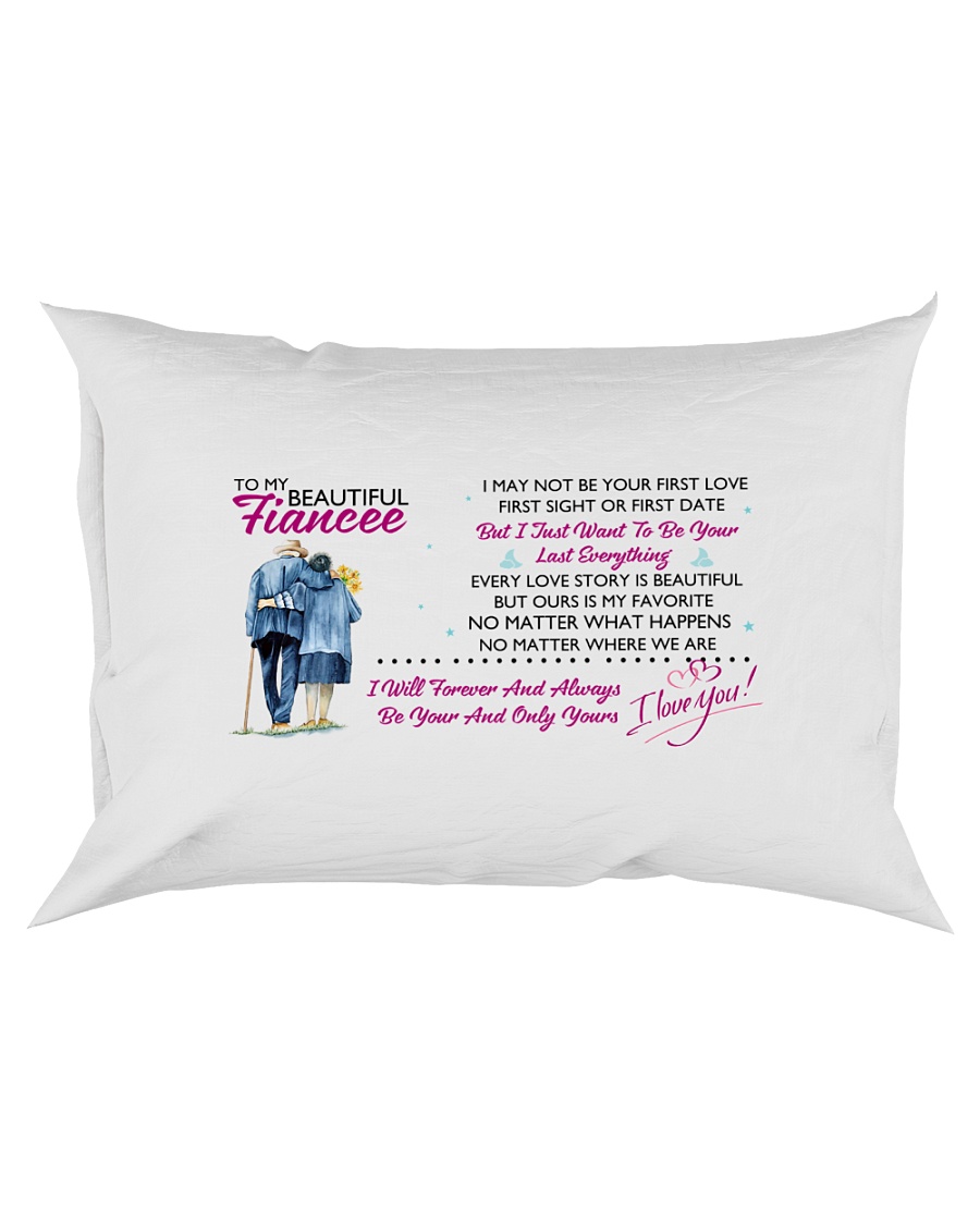 TO MY FIANCEE - PILLOWCASE Rectangular Pillowcase