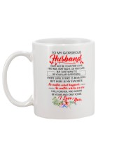 To My HUSBAND - I MAY NOT BE YOUR FIRST LOVE Mug back
