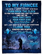 FE031 - GIFT FOR FIANCEE Large Fleece Blanket - 60" x 80" front