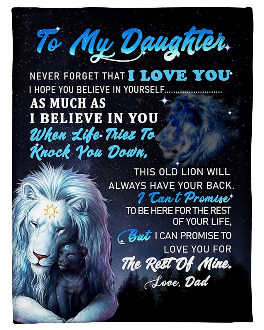 DD024 GIFT FOR DAUGHTER Small Fleece Blanket - 30" x 40"