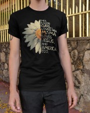 she's a good girl Classic T-Shirt apparel-classic-tshirt-lifestyle-21