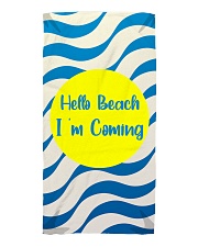 Dawn On The Beach Beach Towel front