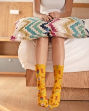 Grill Sausages Crew Length Socks aos-accessory-crew-length-socks-lifestyle-front-01