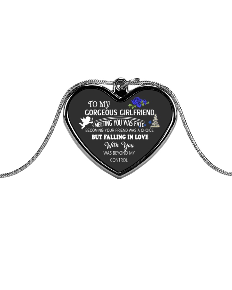 reghfcdvf Metallic Heart Necklace