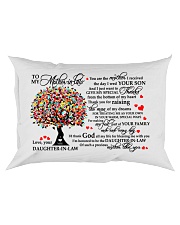 To My Mother In Law Thank You For Raising The Man Rectangular Pillowcase front