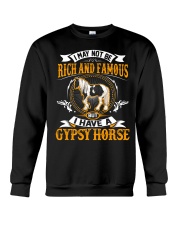 GYPSY HORSE: RICH AND FAMOUS Crewneck Sweatshirt thumbnail