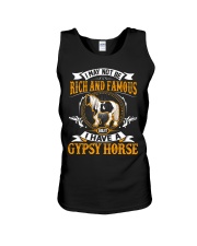 GYPSY HORSE: RICH AND FAMOUS Unisex Tank thumbnail