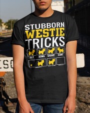 Stubborn Westie Tricks Classic T-Shirt apparel-classic-tshirt-lifestyle-29