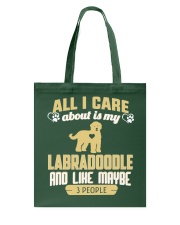 All I Care About Is My Labradoodle Tote Bag thumbnail