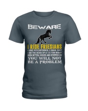 FRIESIAN HORSE Ladies T-Shirt front