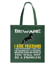 FRIESIAN HORSE Tote Bag thumbnail