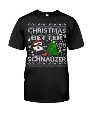 Christmas Is Better With A Schnauzer Classic T-Shirt thumbnail