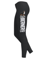 CRAZY BERNESE MOUNTAIN DOG LADY LEGGING Ladies Leggings left