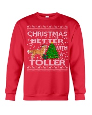 Christmas Is Better With A Toller Crewneck Sweatshirt front