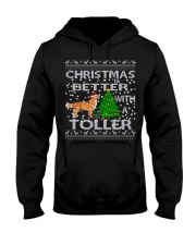Christmas Is Better With A Toller Hooded Sweatshirt thumbnail