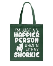 Happier Person Shorkie Tote Bag thumbnail