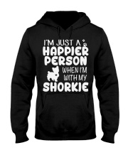 Happier Person Shorkie Hooded Sweatshirt thumbnail