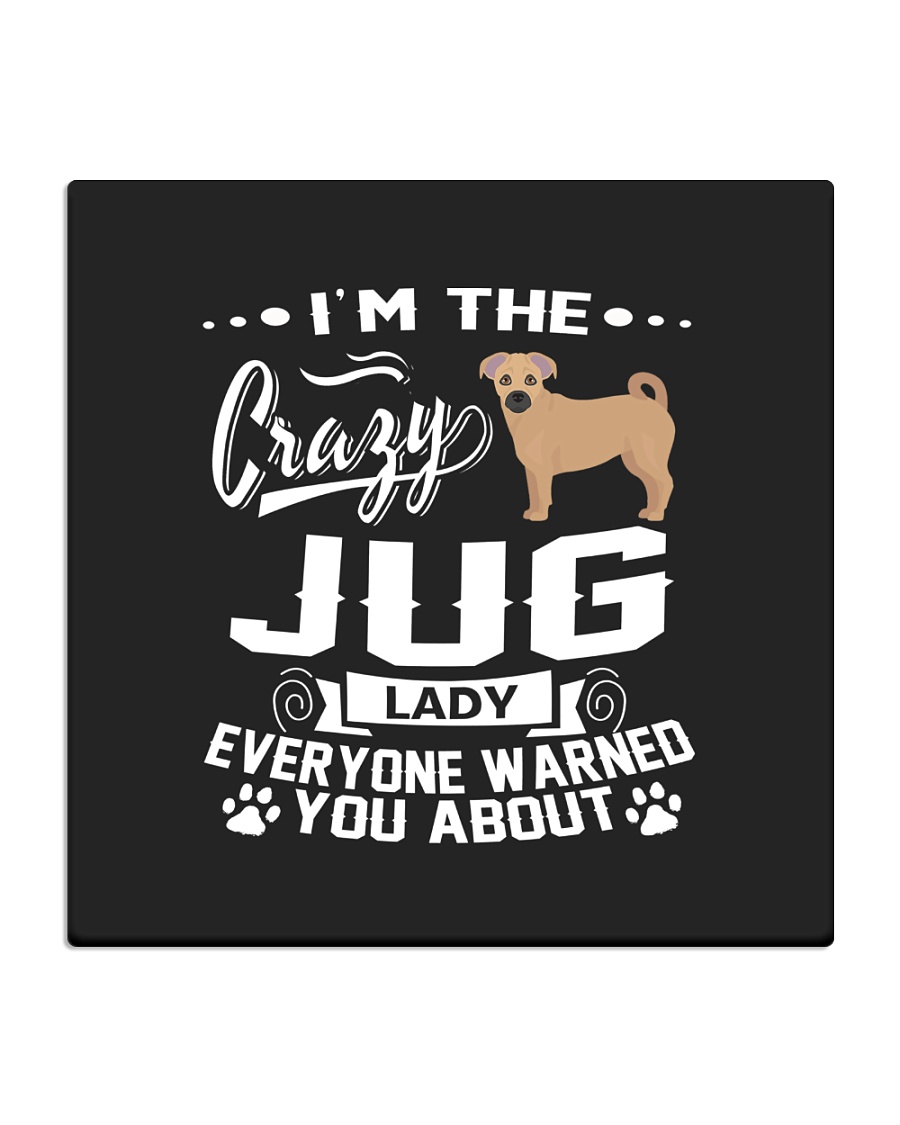 Crazy Jug Lady Square Coaster