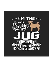 Crazy Jug Lady Square Coaster front
