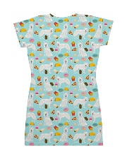 White Shepherd All-over Dress back