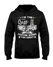 Crazy Finnish Lapphund Lady Hooded Sweatshirt thumbnail
