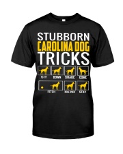 Stubborn Carolina Dog Tricks Classic T-Shirt front