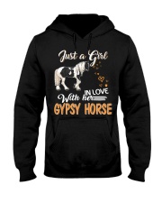 JUST A GIRL IN LOVE WITH HER GYPSY HORSE Hooded Sweatshirt thumbnail