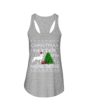 Christmas Is Better WIth A Maremma Ladies Flowy Tank thumbnail