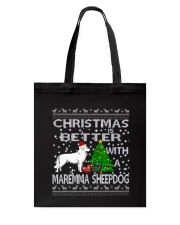 Christmas Is Better WIth A Maremma Tote Bag thumbnail
