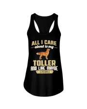 All I Care About Is My Toller Ladies Flowy Tank thumbnail