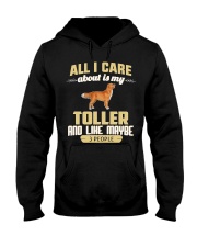 All I Care About Is My Toller Hooded Sweatshirt thumbnail