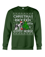Christmas Is Better WIth A Gypsy Horse Crewneck Sweatshirt front