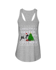 Christmas Is Better WIth A Gypsy Horse Ladies Flowy Tank thumbnail