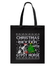 Christmas Is Better WIth A Gypsy Horse Tote Bag thumbnail