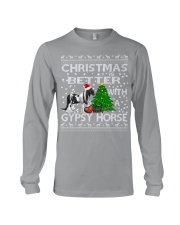 Christmas Is Better WIth A Gypsy Horse Long Sleeve Tee thumbnail