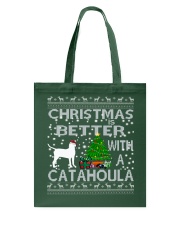 Christmas Is Better With A Catahoula Tote Bag thumbnail