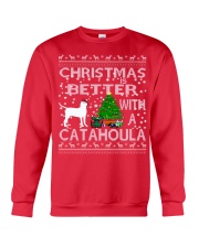 Christmas Is Better With A Catahoula Crewneck Sweatshirt front