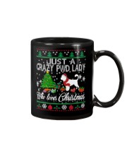Crazy Portuguese Water PWD Lady And Christmas Mug thumbnail