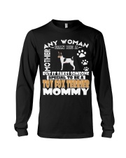 Toy Fox Terrier Mommy Long Sleeve Tee thumbnail