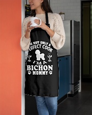 Perfect Cook And Bichon Frise Mom Apron aos-apron-27x30-lifestyle-front-05