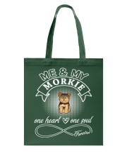 Morkie Is In My Heart And Soul Tote Bag thumbnail