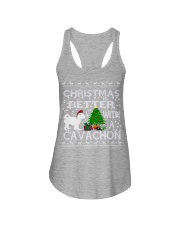 Christmas Is Better With A Cavachon Ladies Flowy Tank thumbnail