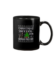 Christmas Is Better With A German Pinscher Mug thumbnail