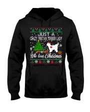 TIBETAN TERRIER CHRISTMAS Hooded Sweatshirt thumbnail