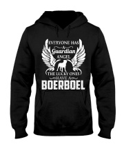 My Guardian Angel Is A Boerboel Hooded Sweatshirt thumbnail