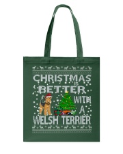 Christmas Is Better With A Welsh Terrier Tote Bag thumbnail