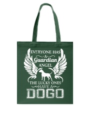 My Guardian Angel Is A Dogo Argentino Tote Bag thumbnail